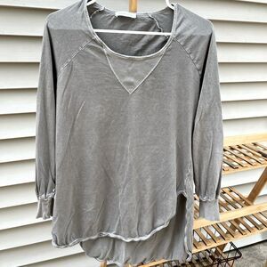 Selected Femme Boho Lounge Shirt Comfortable neutral  plain